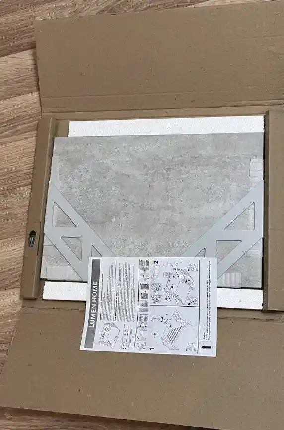 Полка для микроволновки настенная, для аэрогриля, принтера, кухонная, лофт