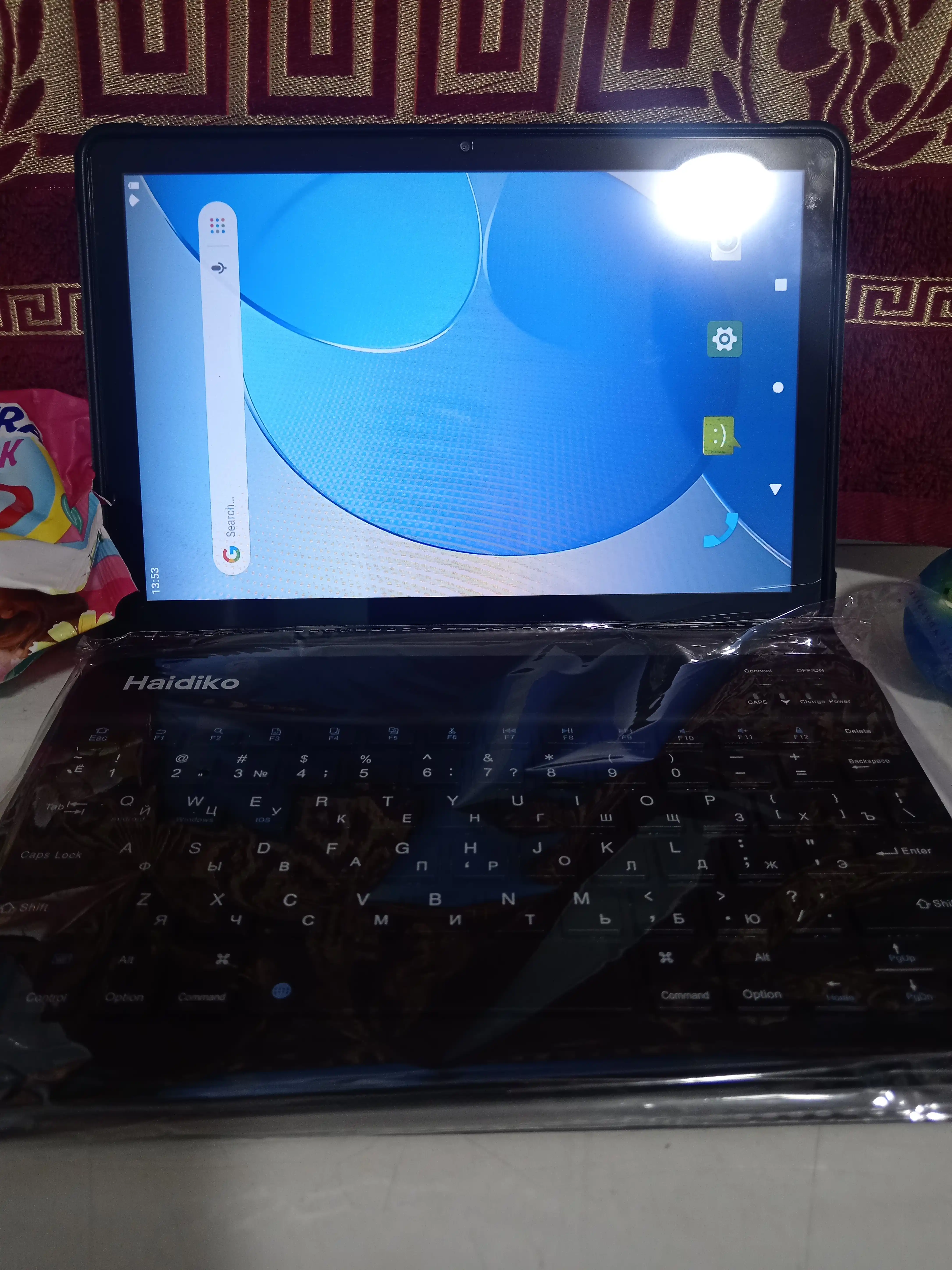 Planshet Aqlli 17 Pro Max Metall korpus Smart Andro 15 5G UZIMEI klaviatura sichqoncha