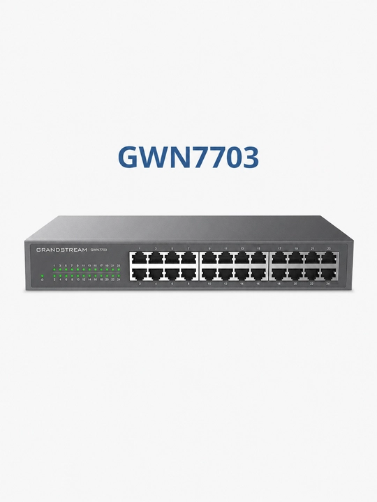 Grandstream GWN7700/ GWN7701/ GWN7702/ GWN7703/ GWN7706 – Гигабитный свитч, коммутатор