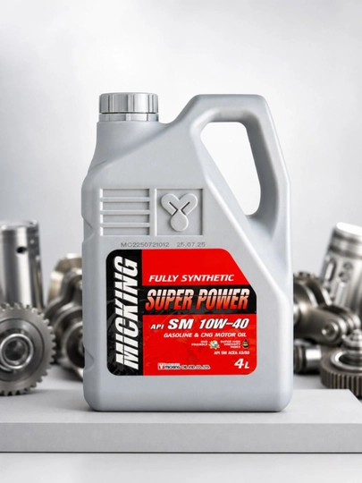 Motor moyi Micking Super Power 10W-40, to‘liq sintetik, 4 l - 