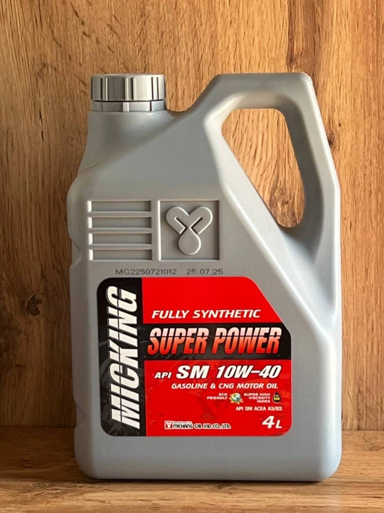 Motor moyi Micking Super Power 10W-40, to‘liq sintetik, 4 l