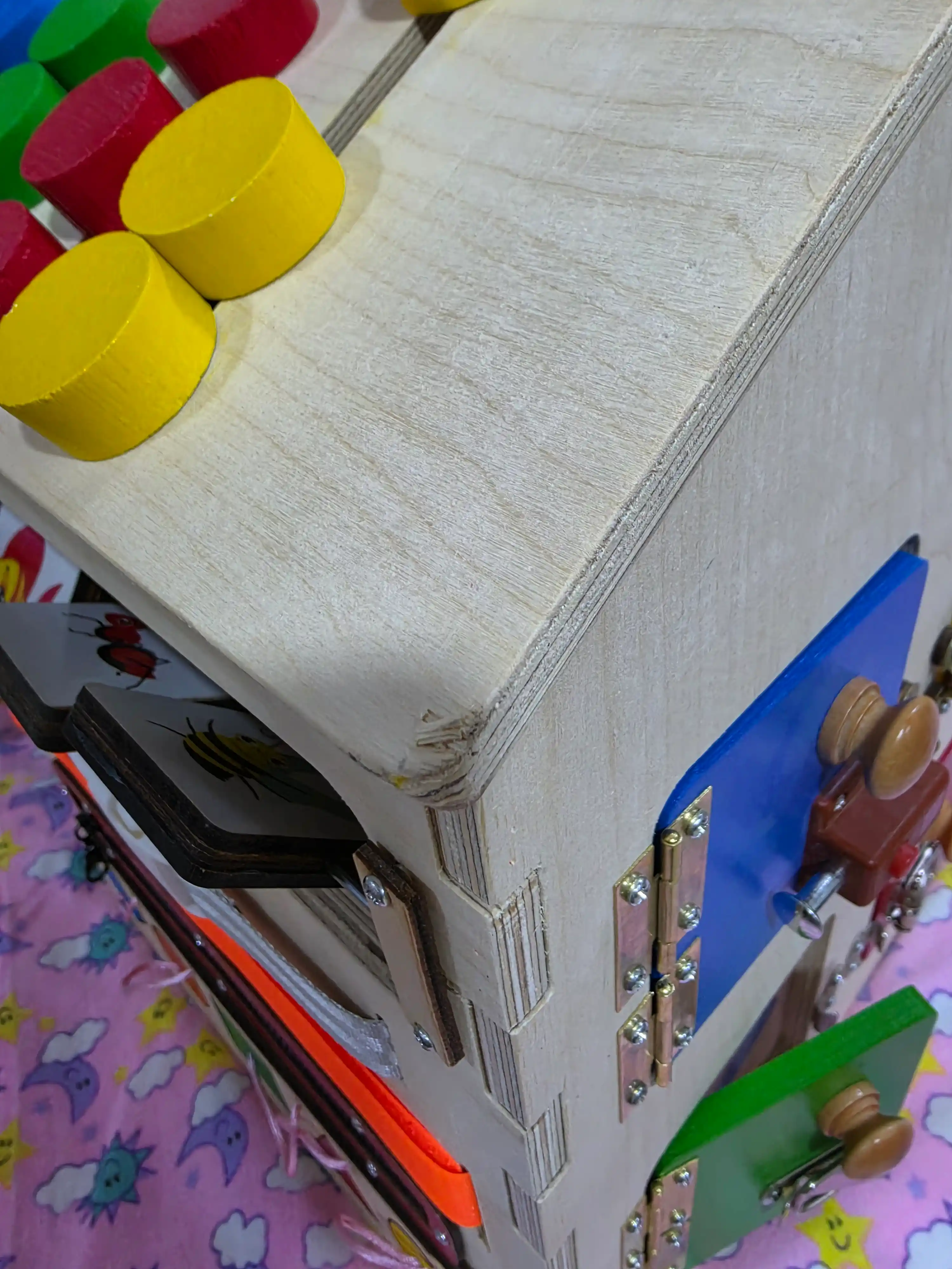 Игровая доска Бизиборд 40x30 см 