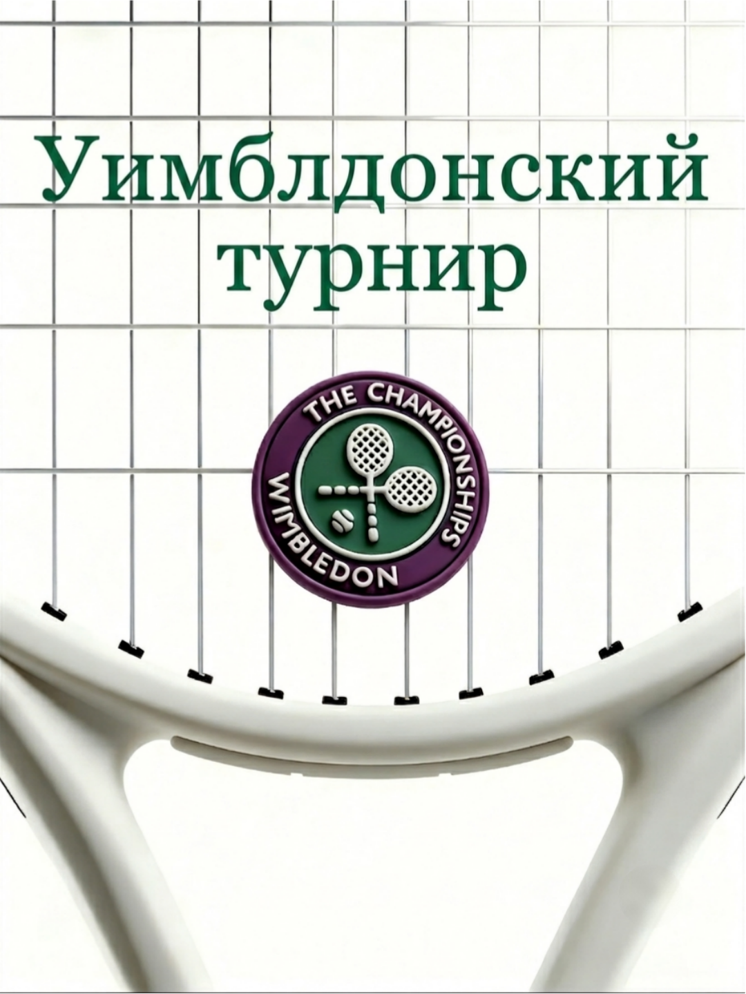 Tennis uchun vertikal torli tebranish so‘ndirgich, tebranishni yutadi va yumshatadi - 