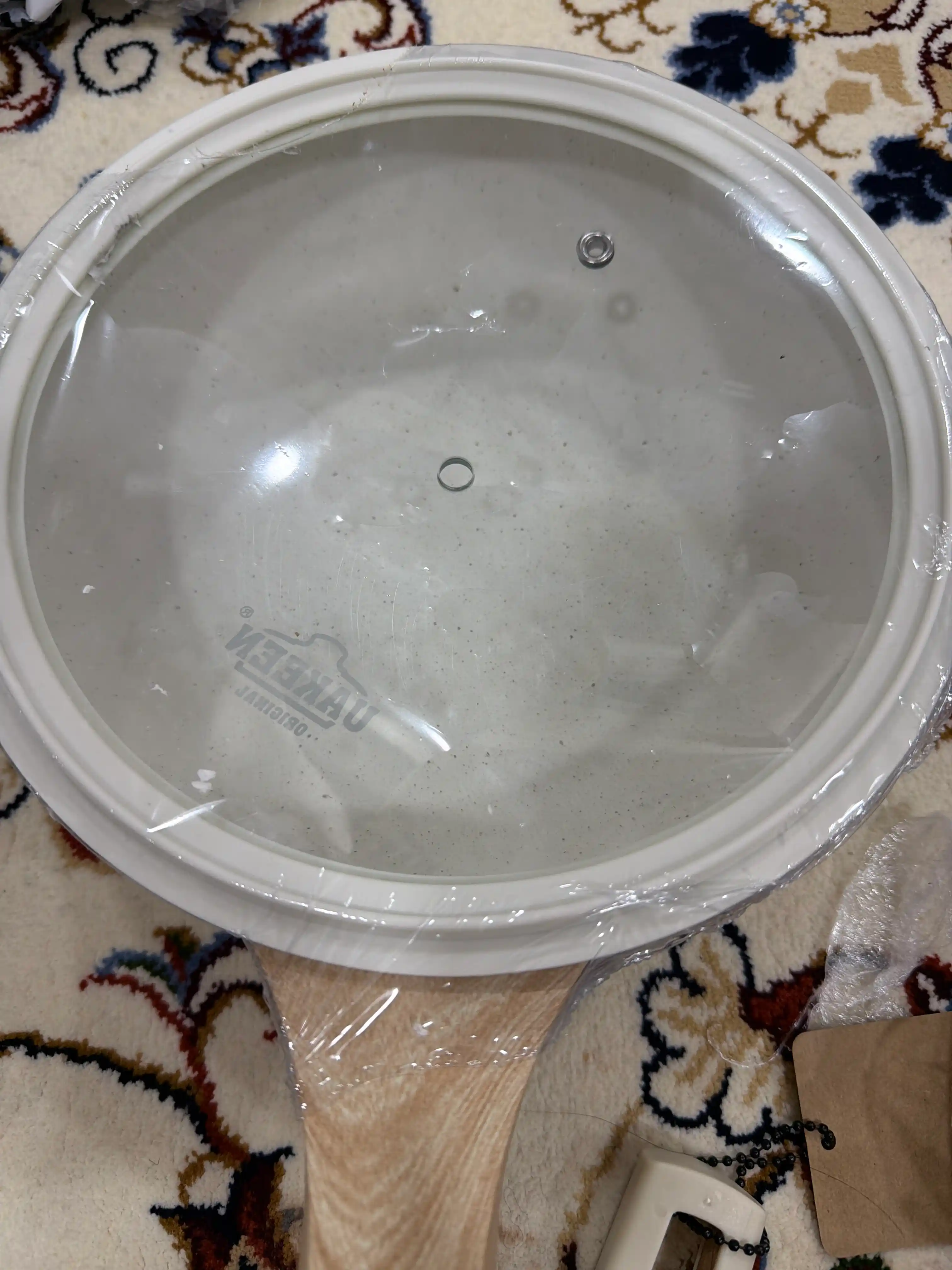 UAKEEN kuyishga qarshi  tava, qopqoqli, granit qoplamali, 20, 24, 26, 28 sm