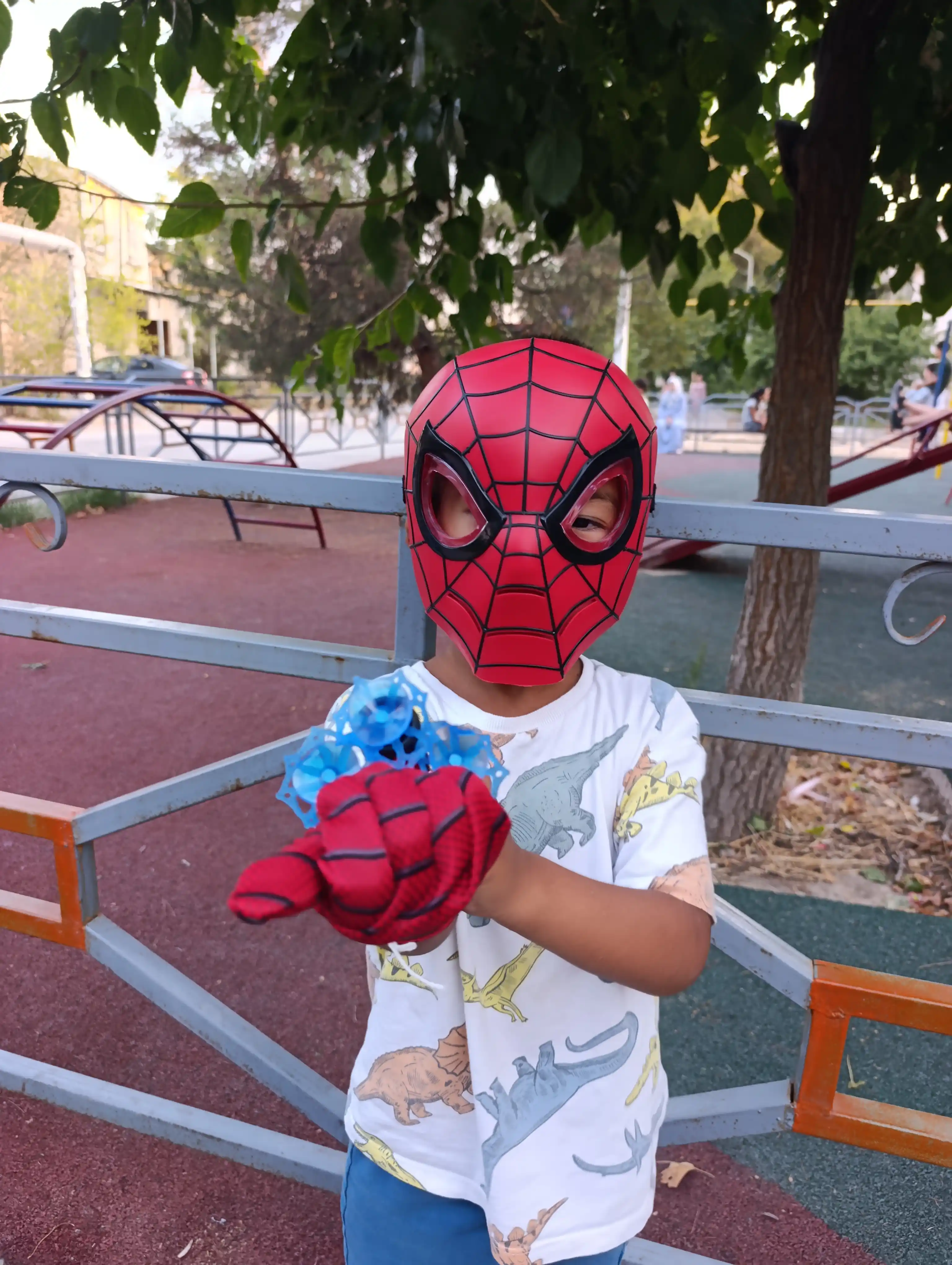 Детская маска человек-паук, маска спайдермена для детей, маска spider man