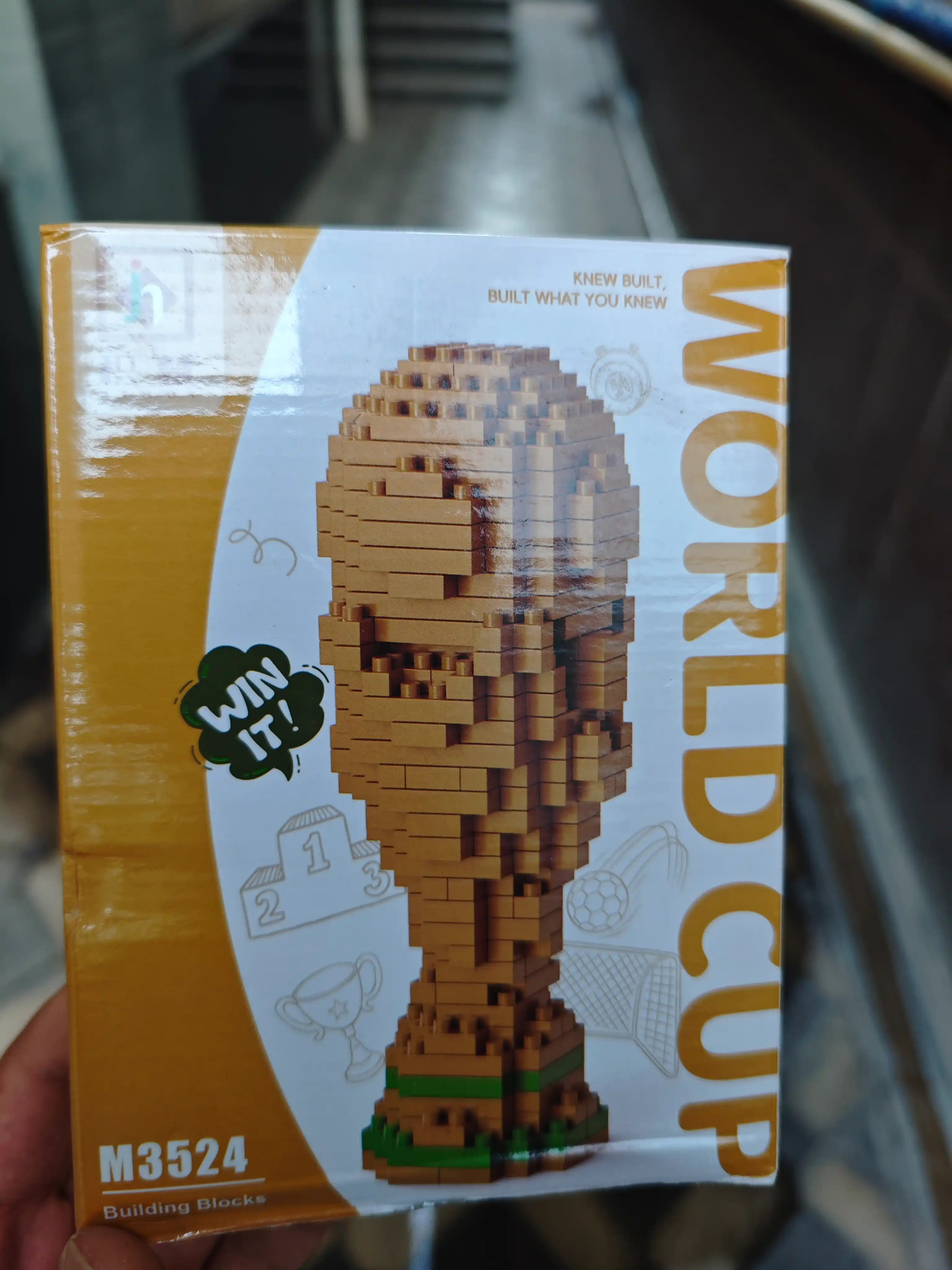 Konstruktor lego bolalar va kattalar uchun, 1000+ qismlar to'plami, o'yinchoq,FIFA futbol