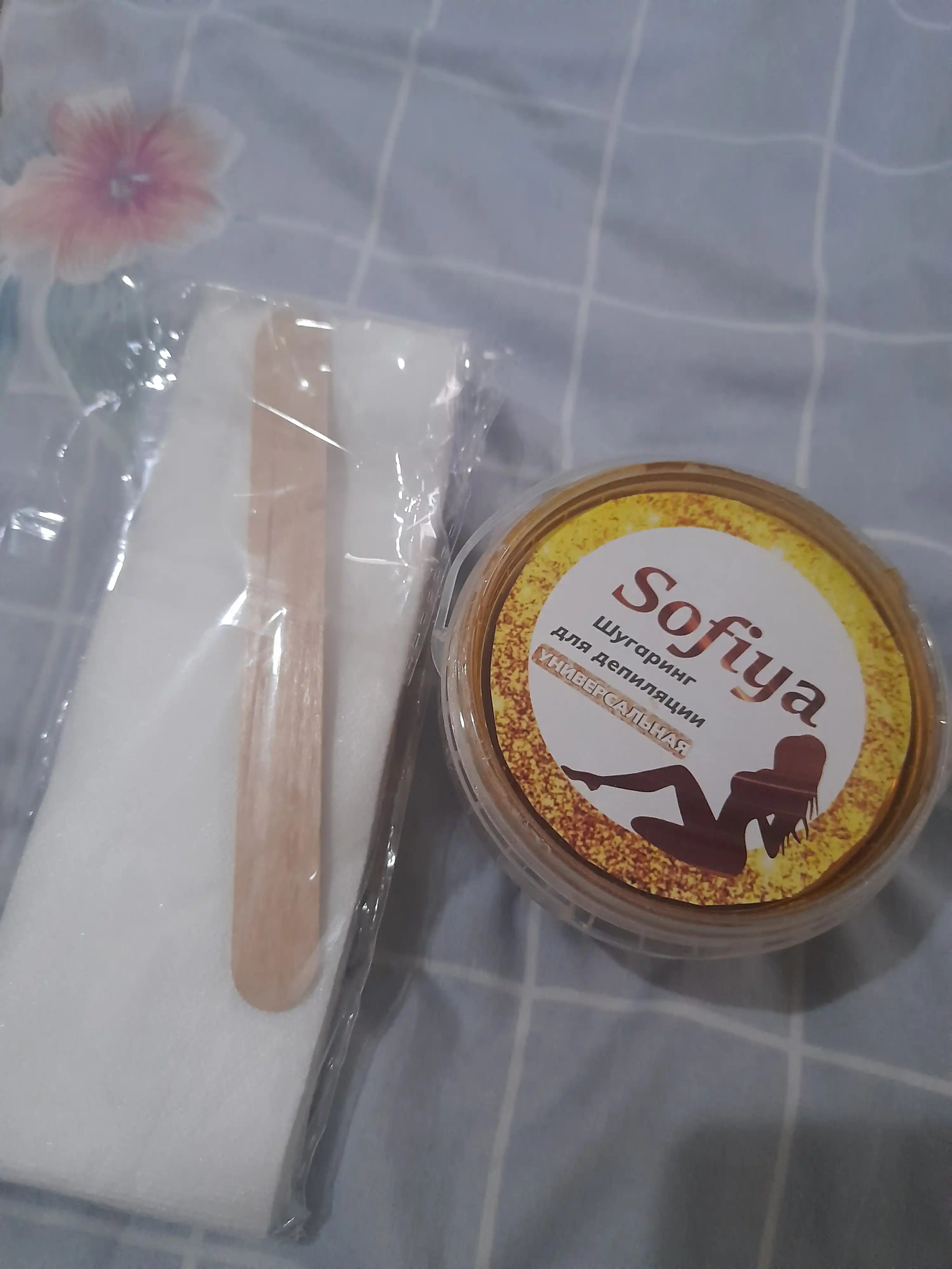 Универсальная паста шугаринг Sofiya, наборы, шугаринг полоски для депиляции