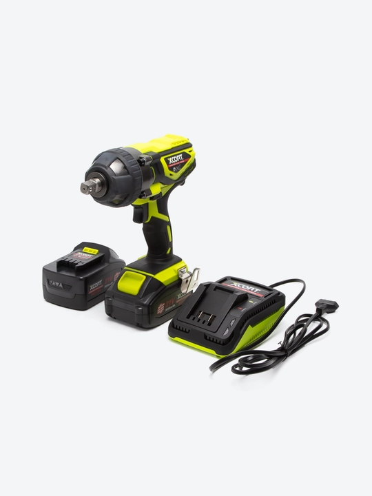 Zarbli akkumuliyatorli kalit XCORT XDC21-310D – 21V, 2 ta batareya