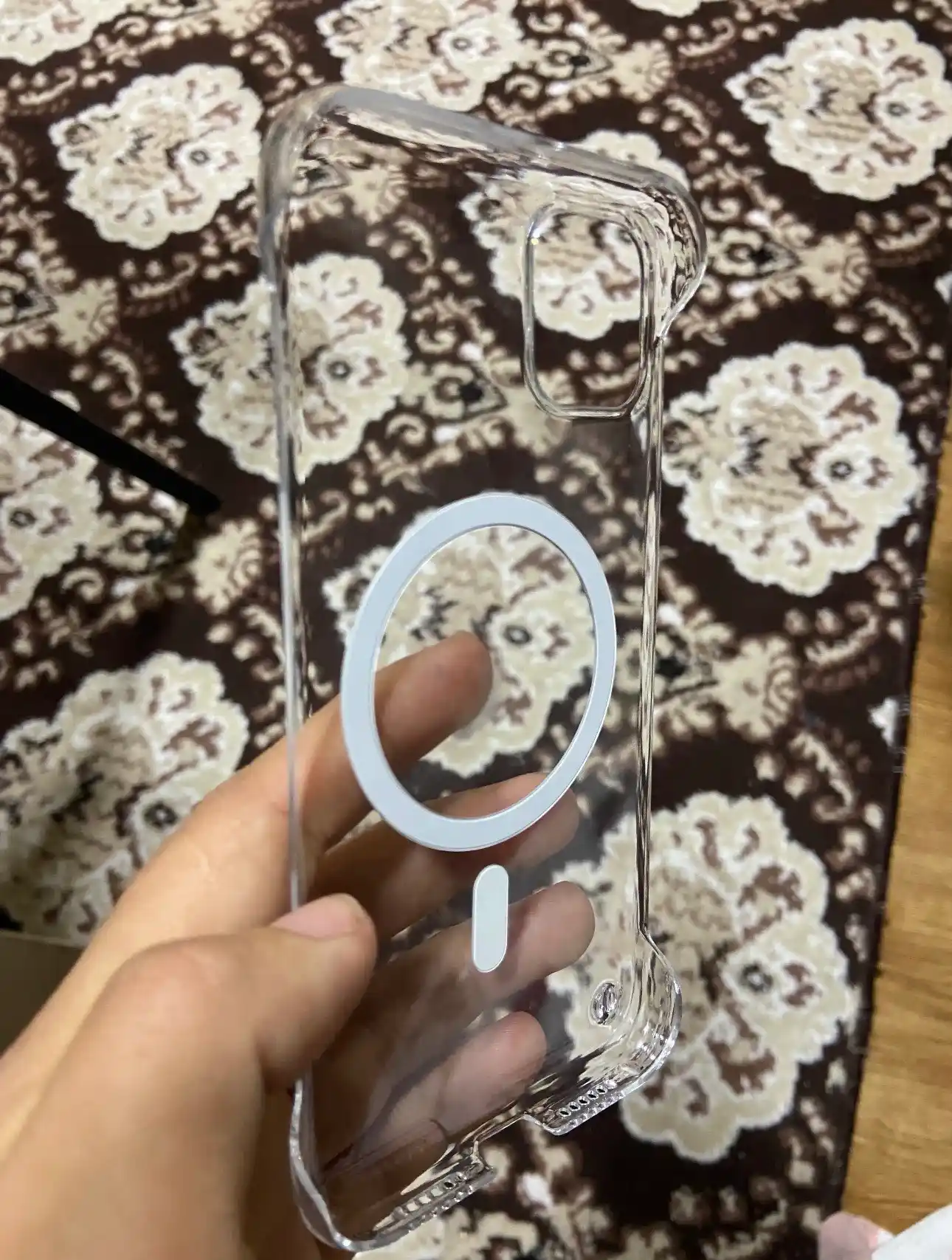 Чехол MagSafe Glass для iPhone, 11, 16 Pro Max, 17 Air