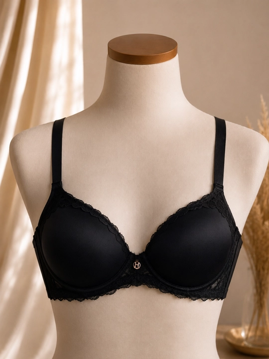 Comfort Fit qolipli kosachali, simli silliq byustgalter - lifchik - 