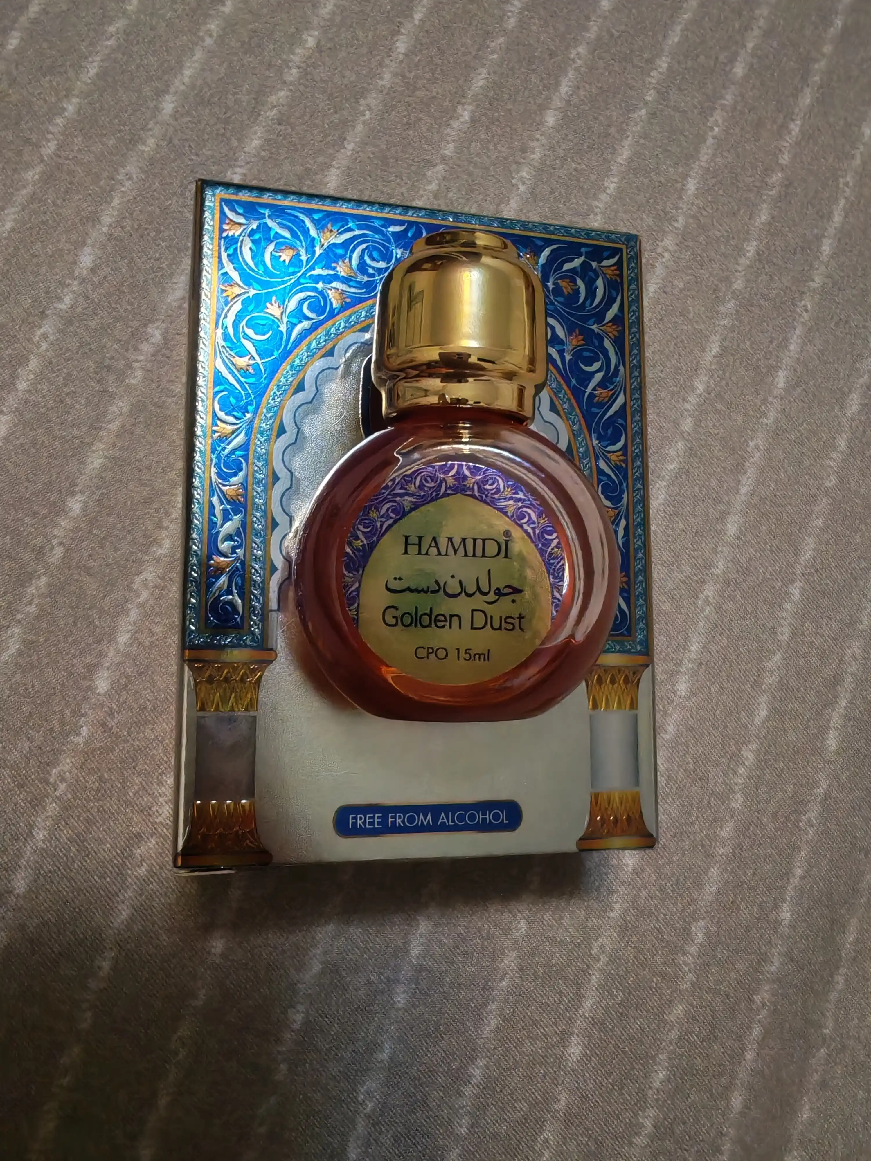 Hamidi CPO 15 ml arab moyli atirlari - Musk Tahara, Chantilly, Golden Dust, Attar Oil