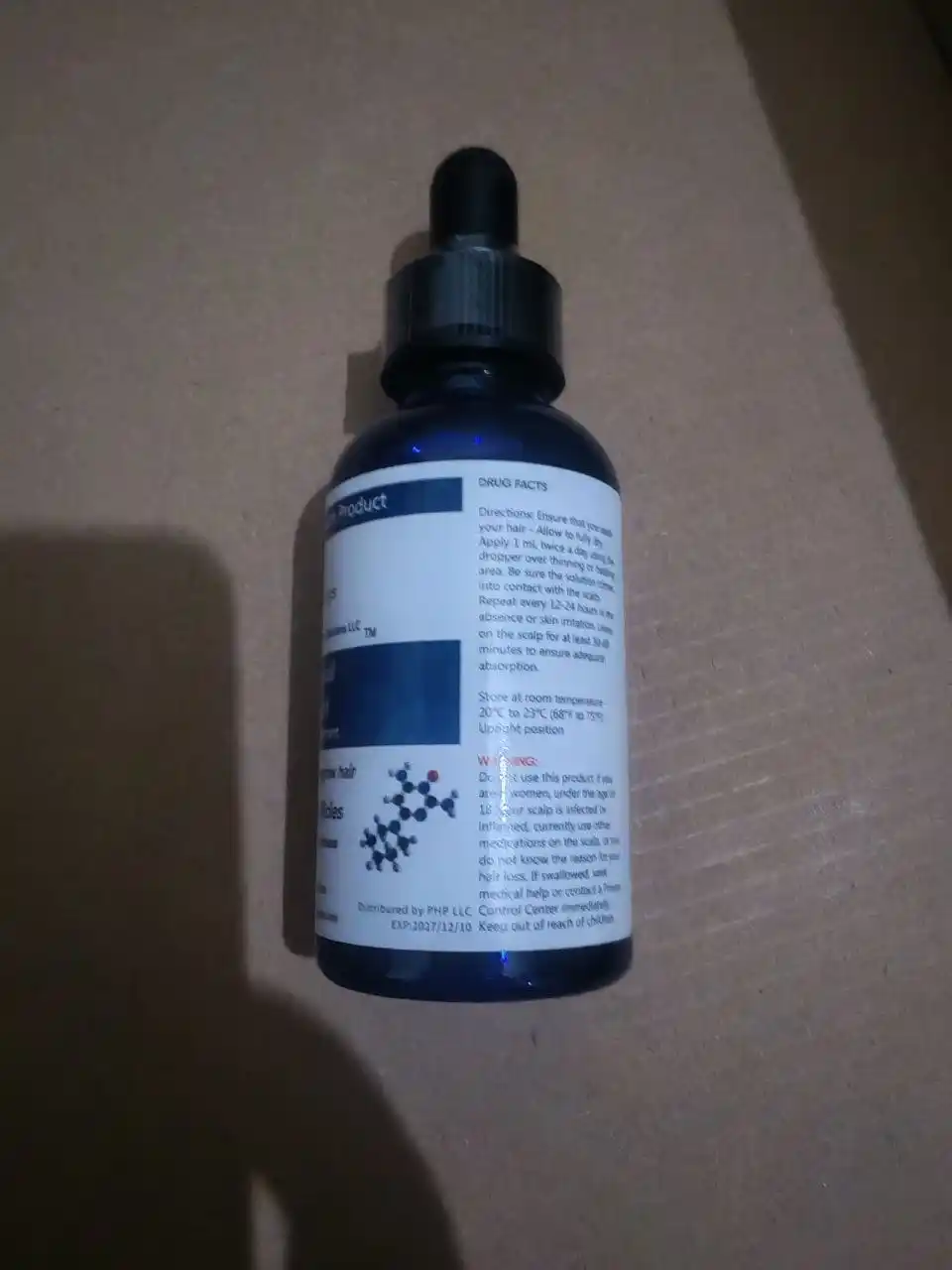 IiSolutions minoksidil 15% soch va soqol uchun, Minoxidil 15%