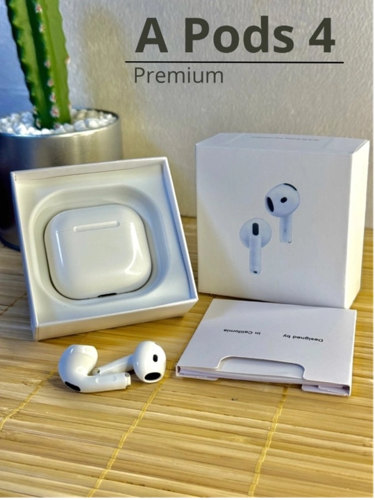 Simsiz quloqchinlar Pods 3, 4, Pro 2 iPhone va Android uchun, Bluetooth sensorli boshqaruv - 