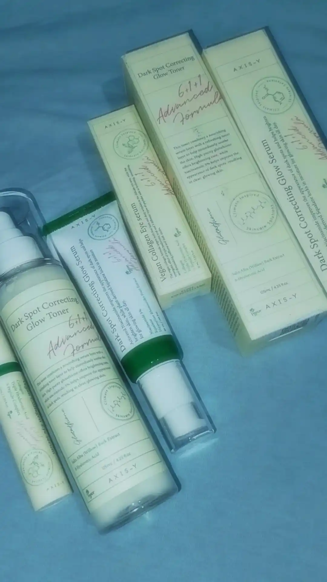 AXIS-Y toneri – oqartiruvchi, mist-tonik, gel toner PDRN, barcha turdagi teri uchun
