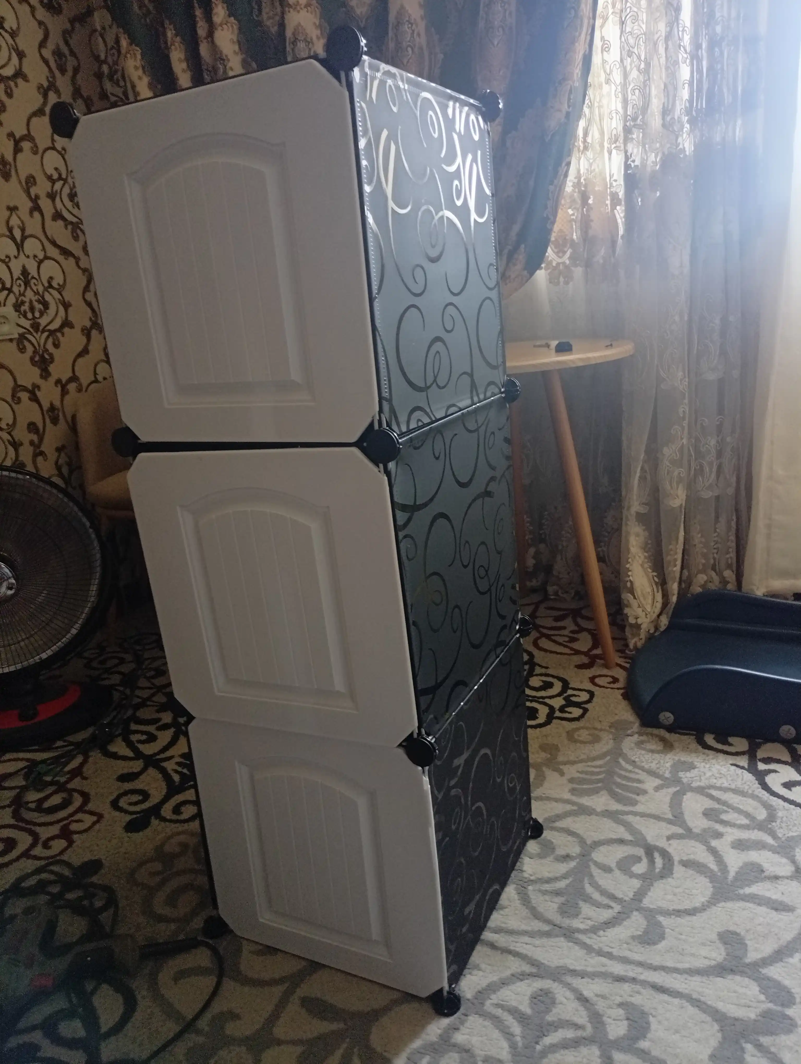 Modulli plastik saqlash shkafi