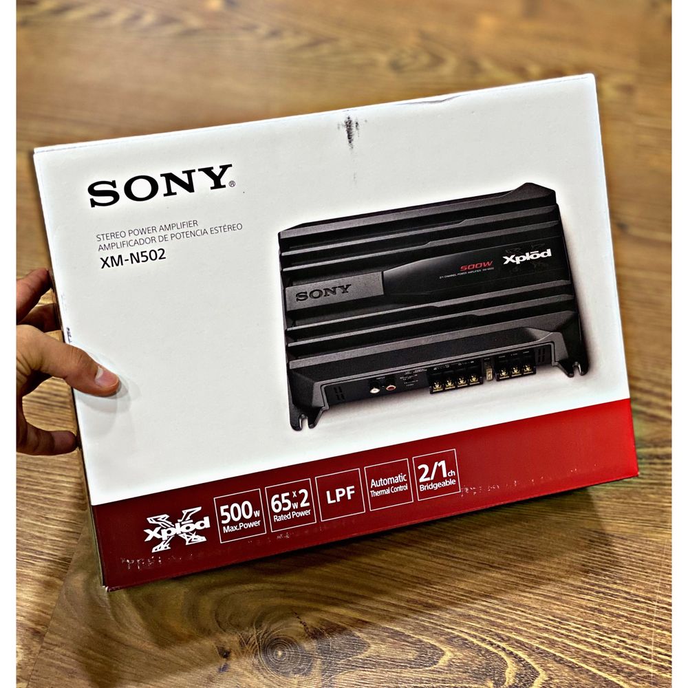 Усилитель Sony XM-N502 500w Вт 2-х канальный