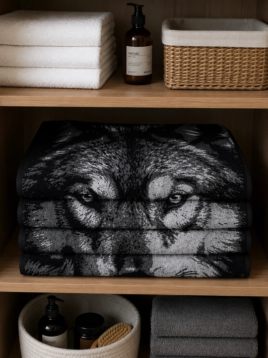 Leopard paxmoq sochig‘i, 100 x 150 sm, paxta tolali, katta, hammom uchun