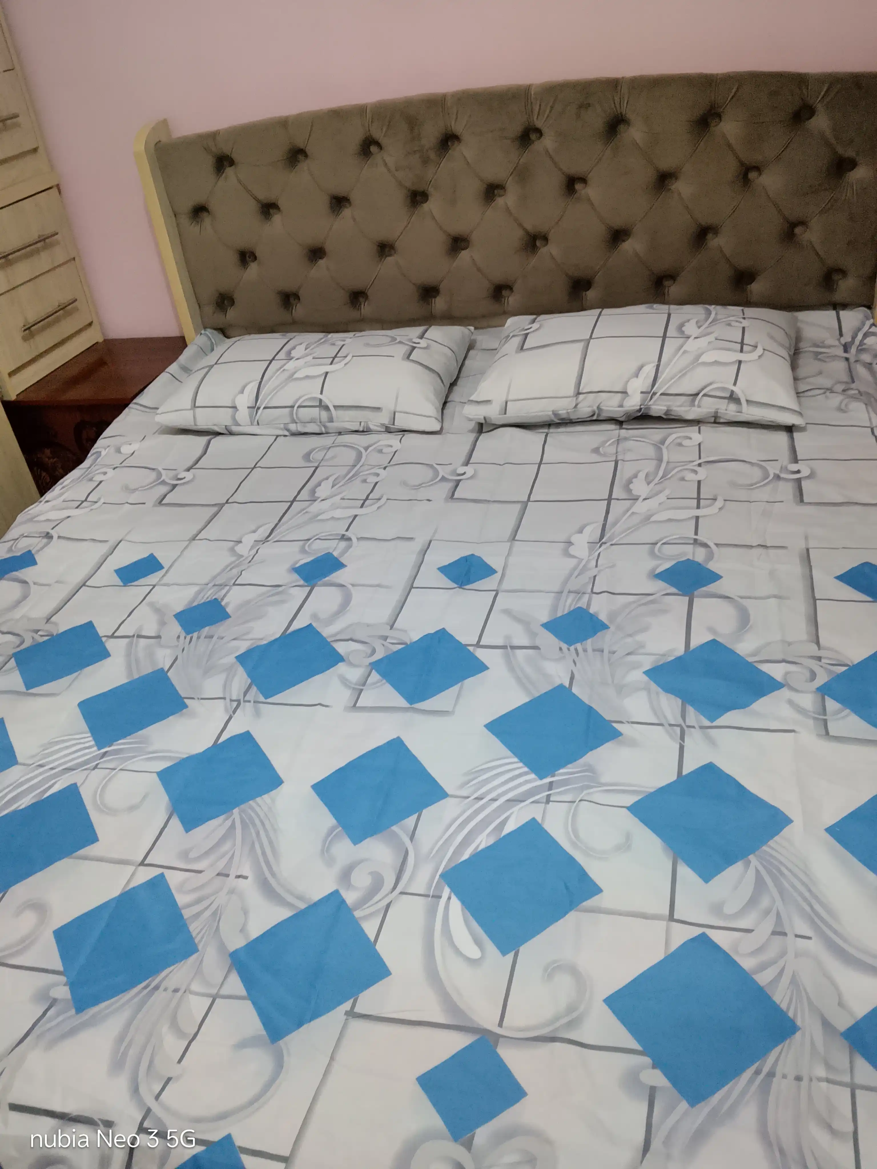 Choyshab to‘plami: ikki kishilik 225*220, bir kishilik 225*150