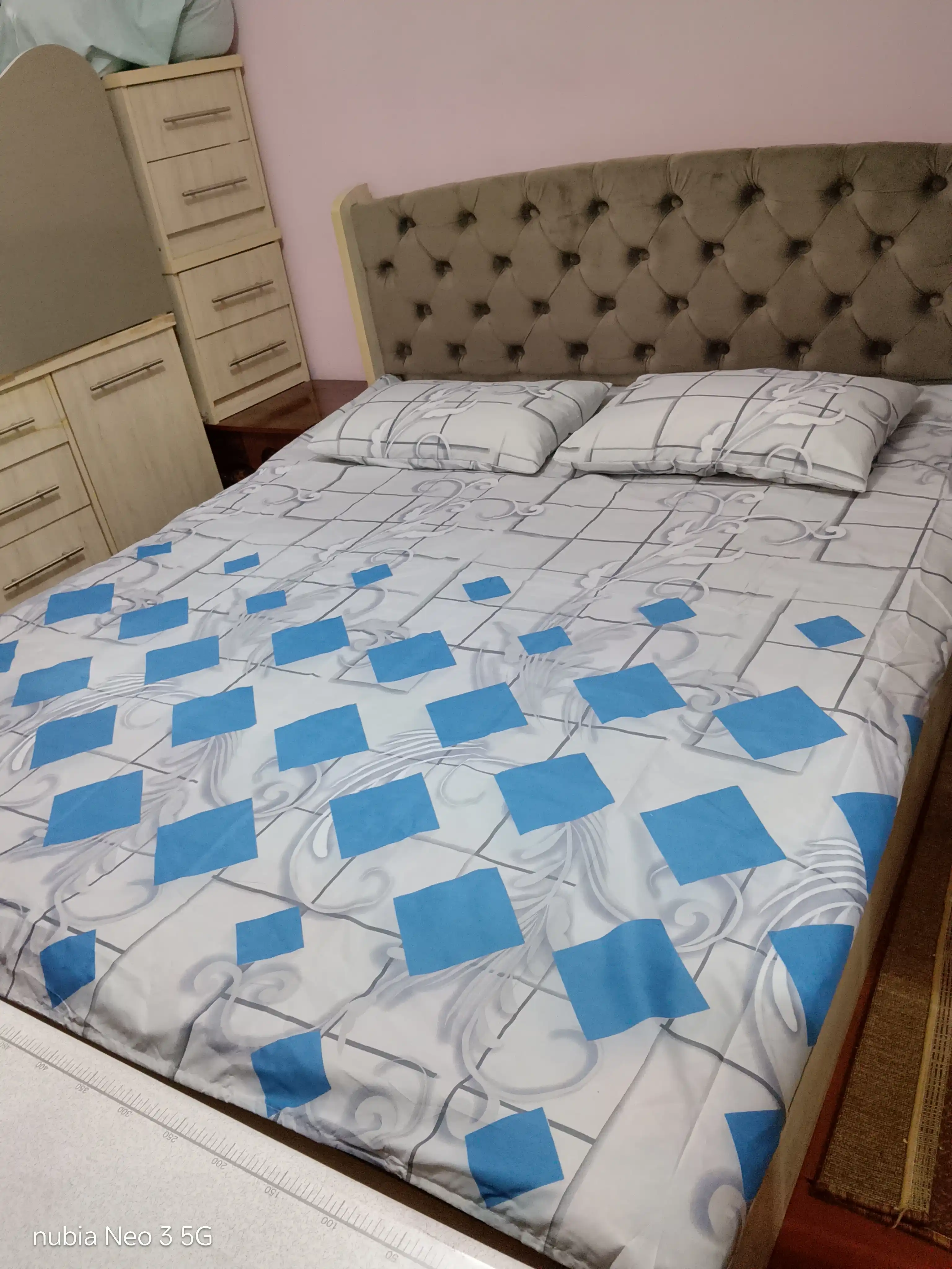 Choyshab to‘plami: ikki kishilik 225*220, bir kishilik 225*150
