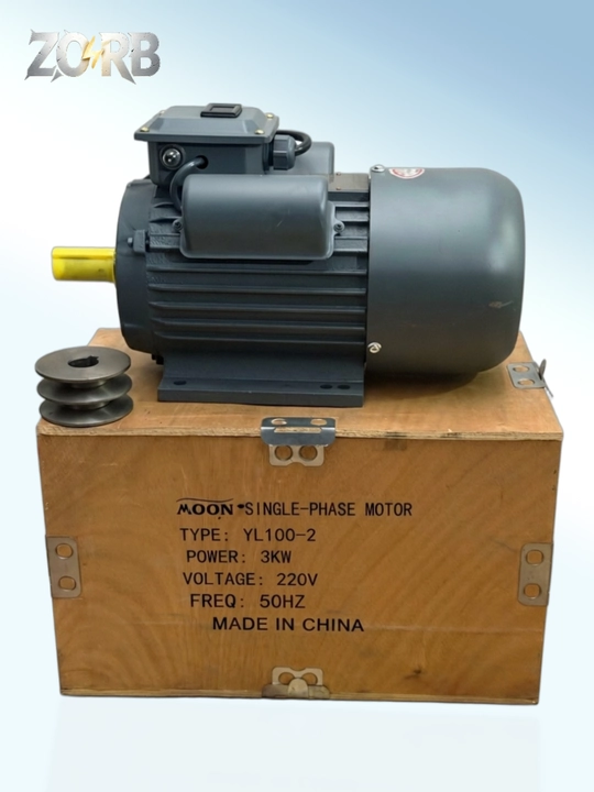 MOON bir fazali elektr dvigatel 2.2 / 3 kW, 220V, 3000 ayl/min