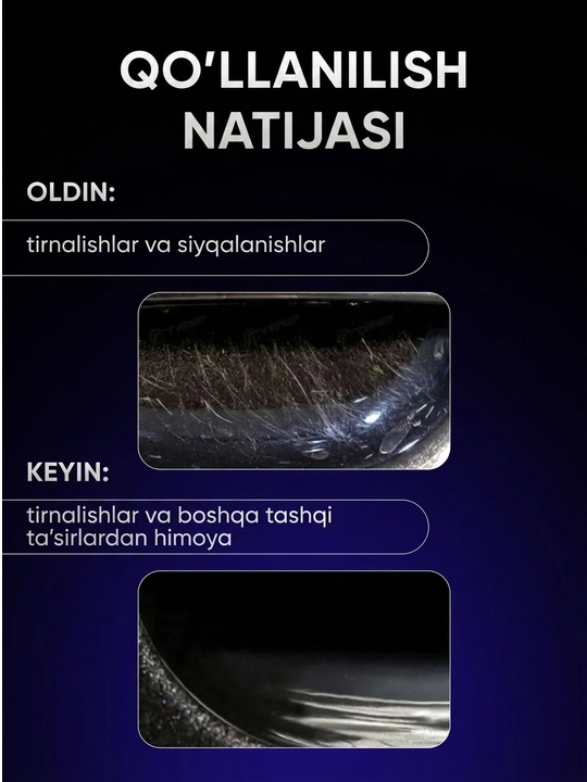 Avtomobil eshik tutqichi himoya stikeri, karbon toʻqima, 4 dona, qora rang