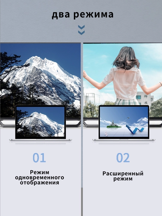 Конвертер VGA→HDMI 1080P с аудио питание USB никель ABS