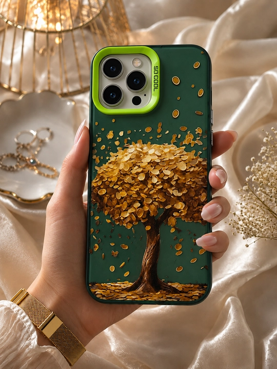 G'ilof Apple iPhone 15 Pro Max uchun SO COOL Pul daraxti rasmi tushirilgan - 