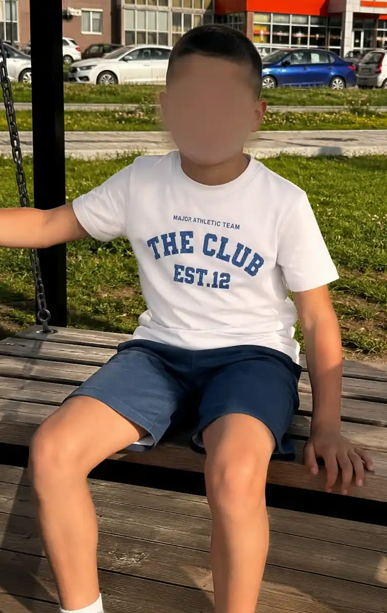 TERRA PRO Printli futbolka bolalar uchun, oʻgʻil bolalar uchun kiyimlar, 100% paxta
