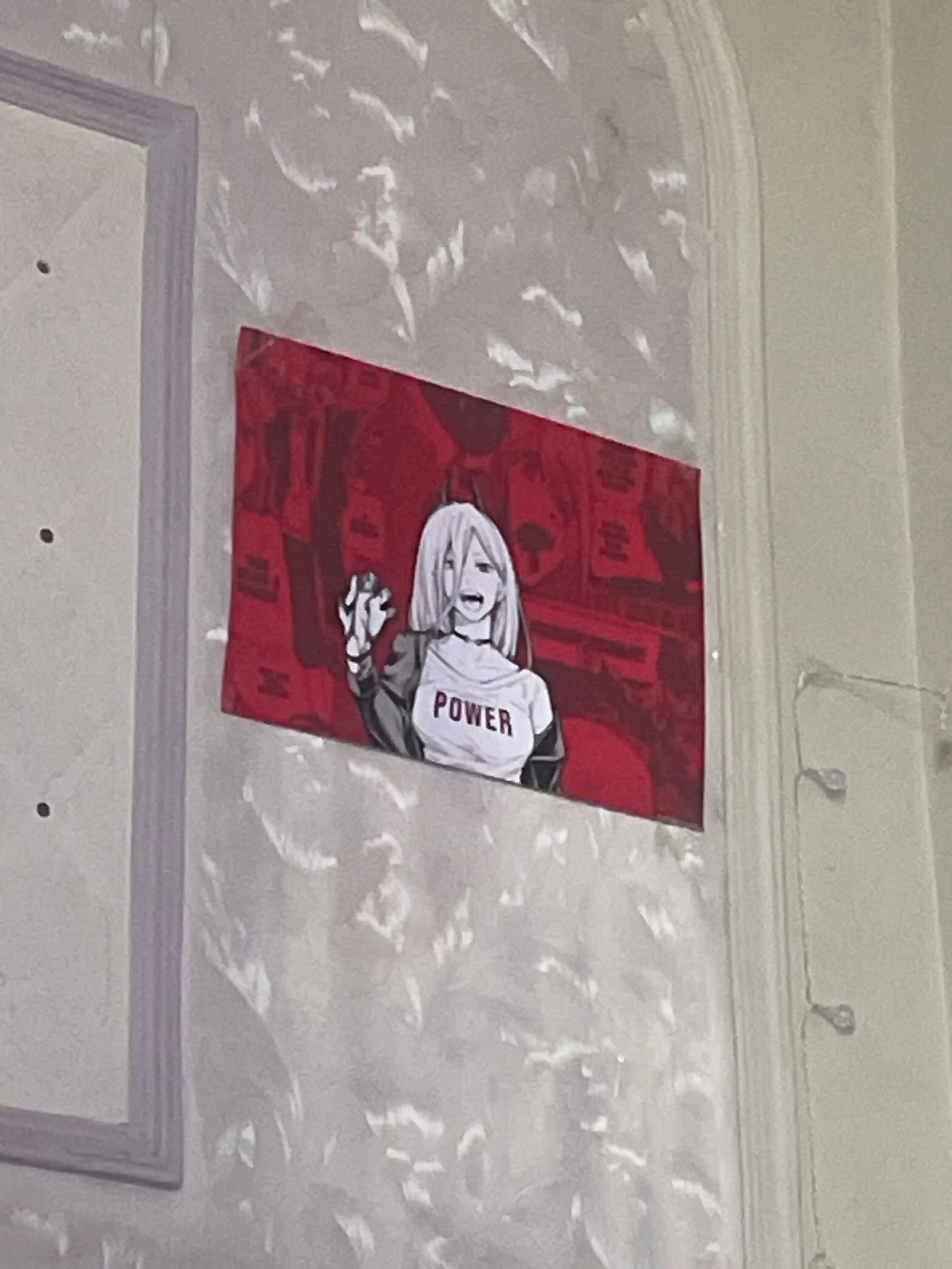 Interyer plakatlar Anime Chainsaw man, A3 