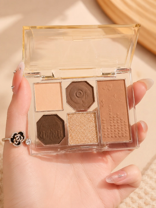 5 rangli makiyaj paletkasi | Blush, Highlighter, Eyeshadow | Professional makeup palette