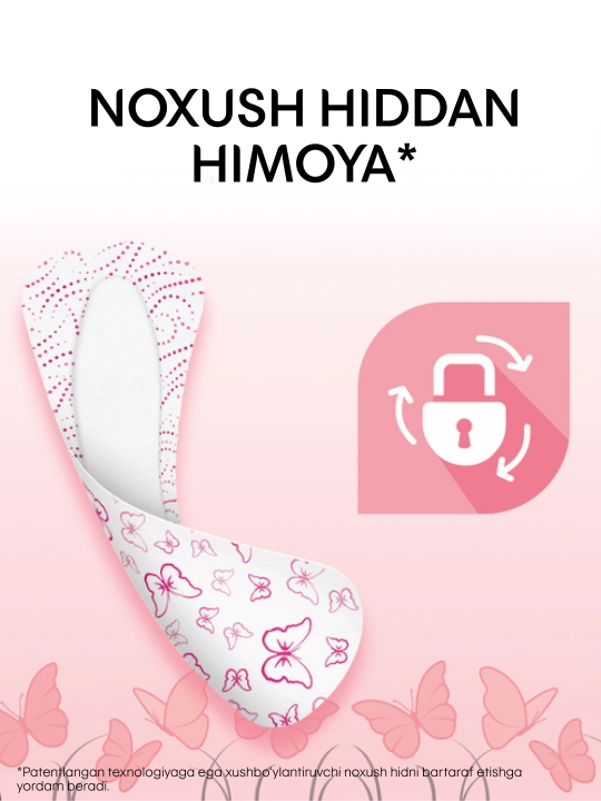 Kundalik prokladkalar Kotex O‘ta yupqa Deo, 20 dona