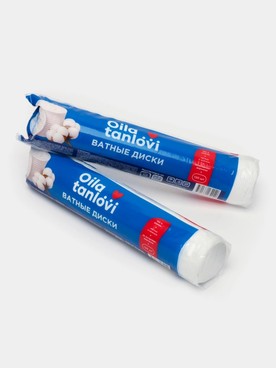 Paxta disklari Oila tanlovi, 120 dona, 2 ta paket
