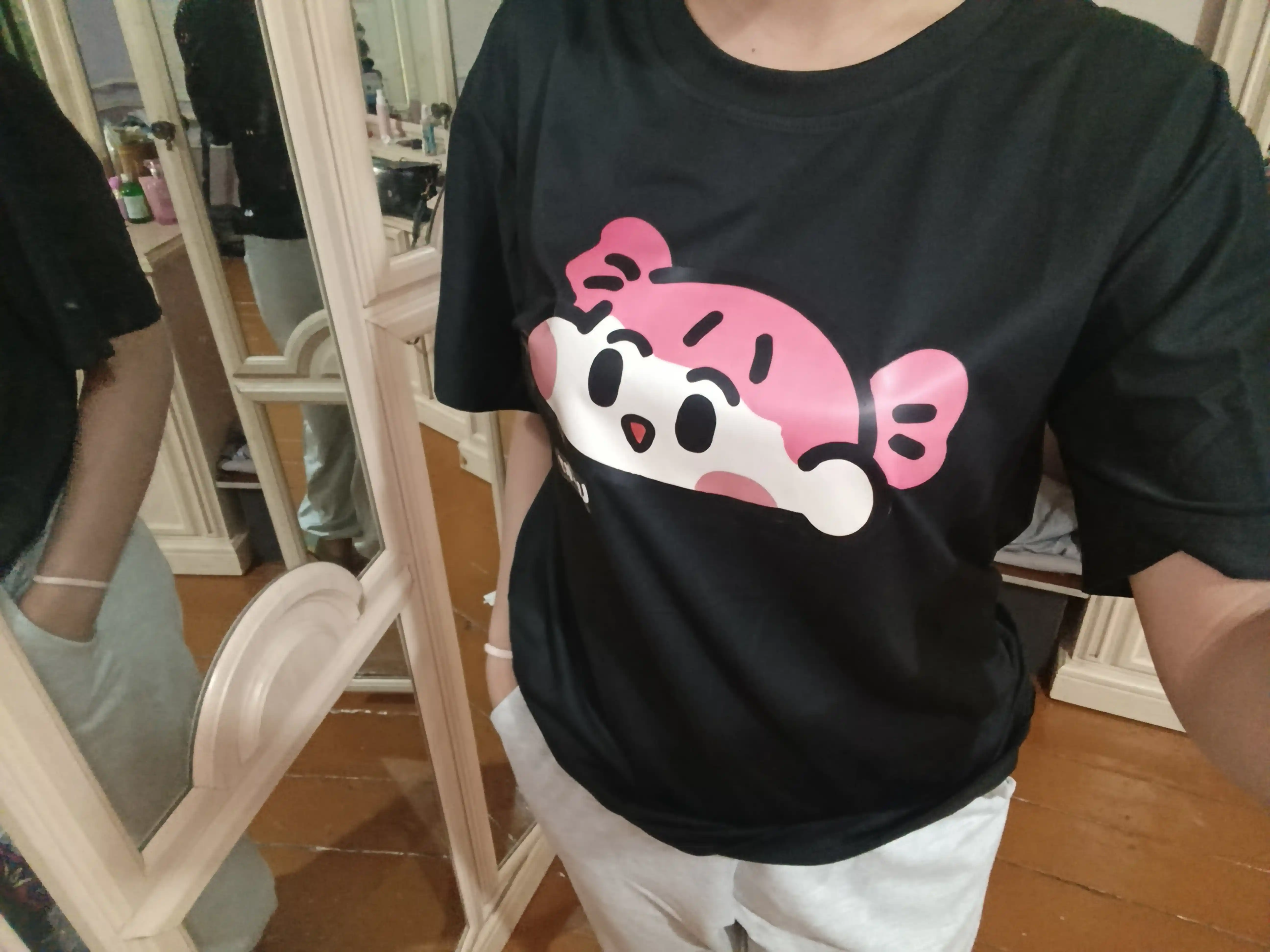 Ayollar va qizlar uchun futbolka, universal M-3XL