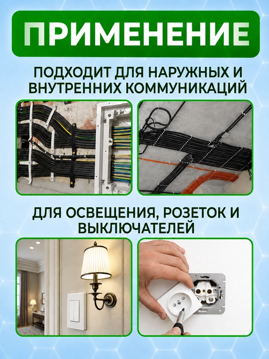 VVG 3×2.5 mis dumaloq kabel, yerga ulashli rozetkalar uchun, 660 V, 5–200 m