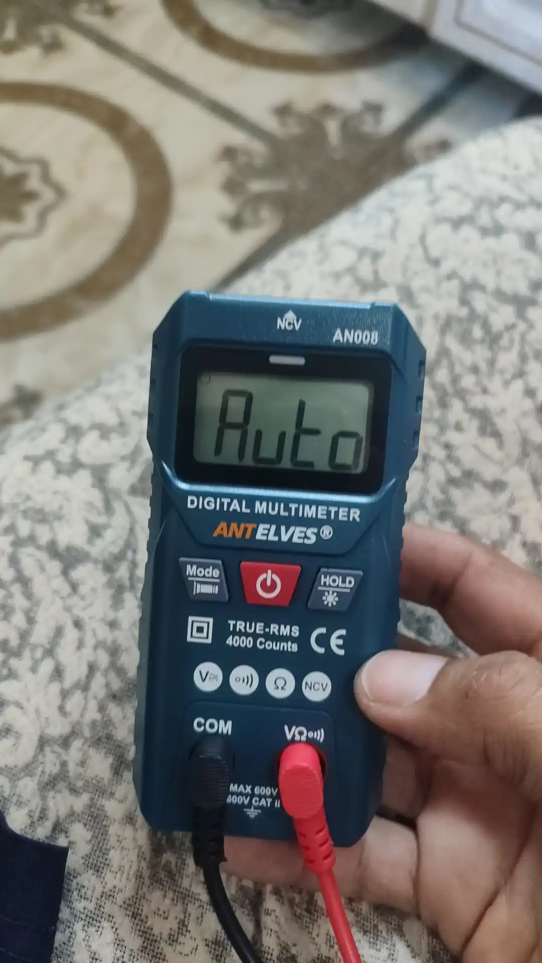 Raqamli avtomatik multimetr, tester, NCV