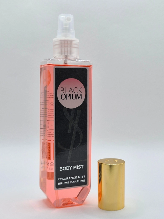 Black Opium Tana uchun xushbo'ylantiruvchi sprey-mist Body Mist, 250 ml