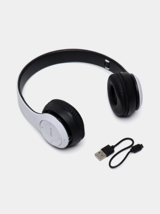 P47 Wireless Bluetooth Quloqchin – Stereo Ovoz, Mikrofon, TF Karta va AUX Ulanish