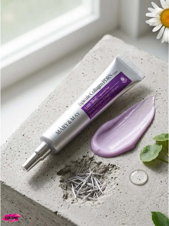 Mary&May mikro-spikulali yuz kremi va PDRN Spicule Cream Azelaic / Retinol / Collagen