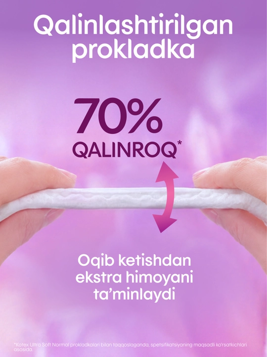 Gigiyenik prokladkalar Kotex Maxi Protect Super+, 9 dona