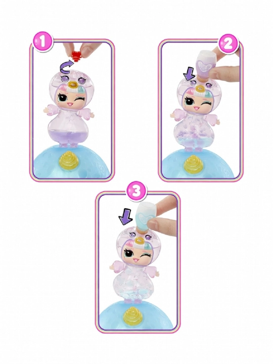 LOL Surprise Unicorn balonli qo'g'irchoq aksessuarlari bilan