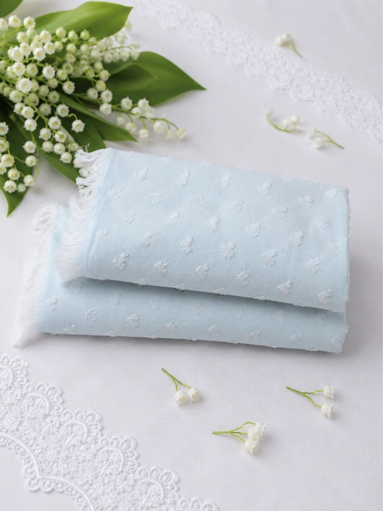 6 dona paxtali sochiqlar to'plami 70x140 va 50x90 yumshoq hammom sochiq - 