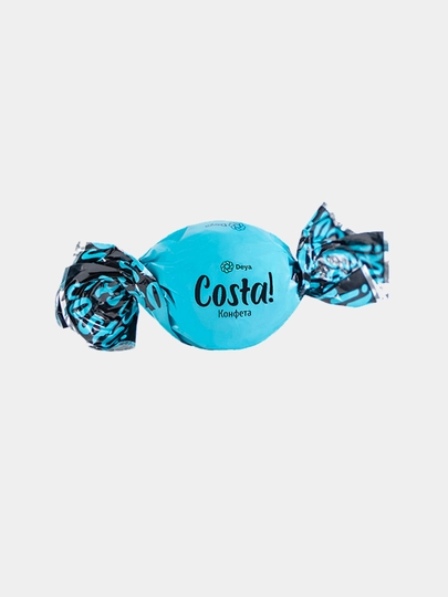 Конфеты глазированные COSTA с тоффи и кокосом, упаковка 500 г