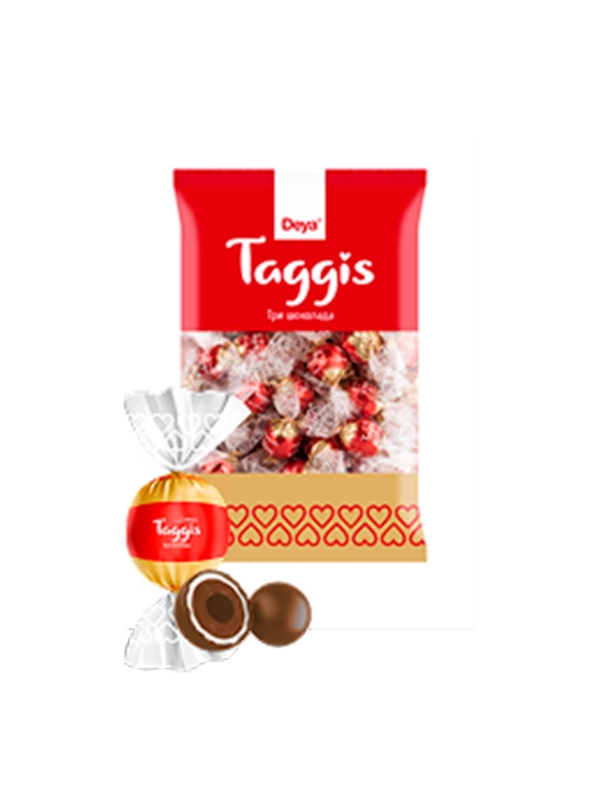 Конфеты-драже TAGGIS «Три шоколада», упаковка 500 г