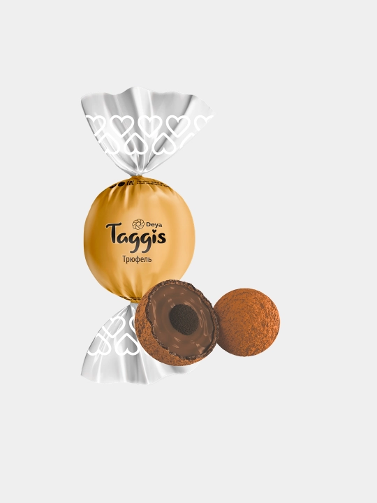TAGGIS «Tryufel» shokolad bilan qoplangan draje konfetlari, 500 g - 