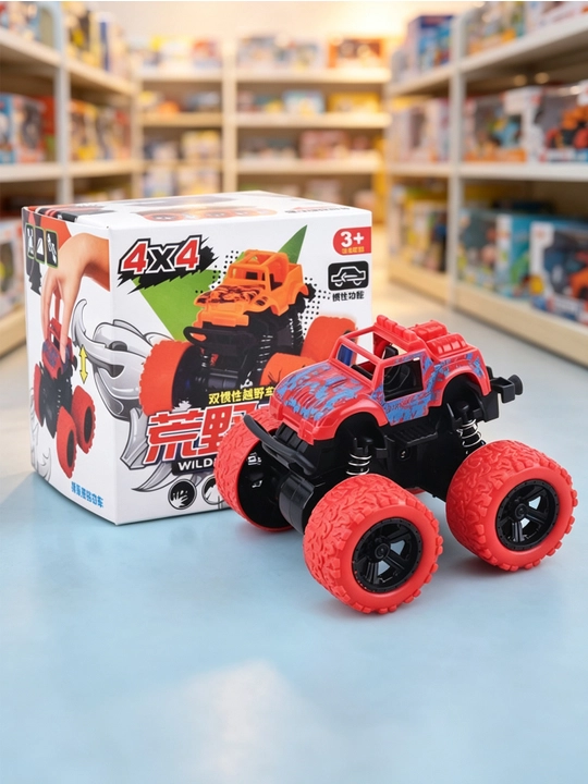 Bolalar uchun katta g'ildirakli inertial off-road mashinasi