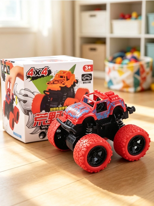 Bolalar uchun katta g'ildirakli inertial off-road mashinasi