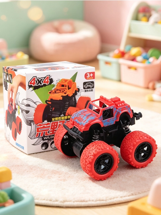 Bolalar uchun katta g'ildirakli inertial off-road mashinasi