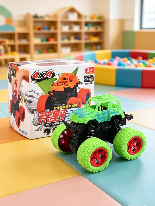 Bolalar uchun katta g'ildirakli inertial off-road mashinasi