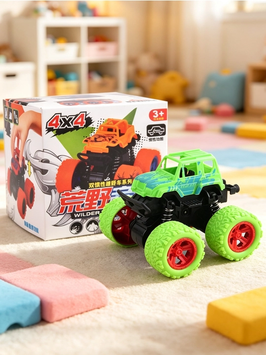 Bolalar uchun katta g'ildirakli inertial off-road mashinasi