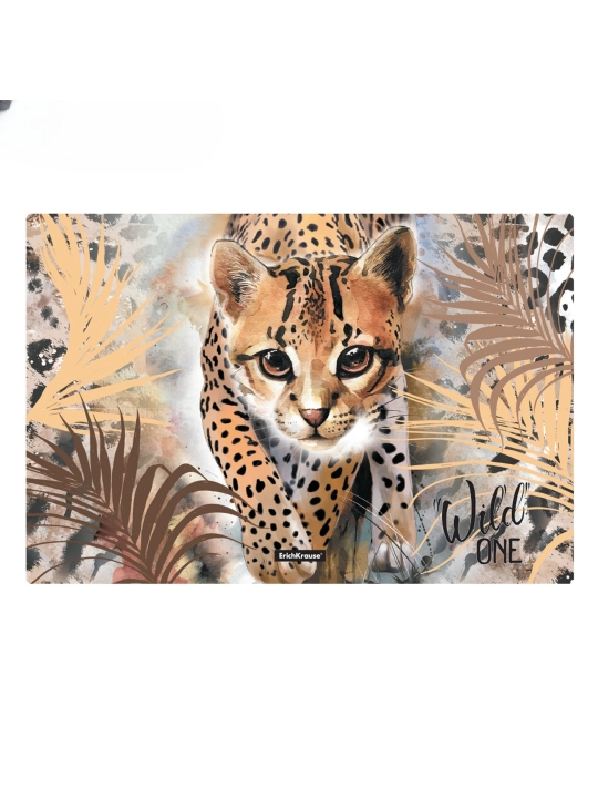 Подкладка настольная пластиковая, Wild Cat, А3 - 